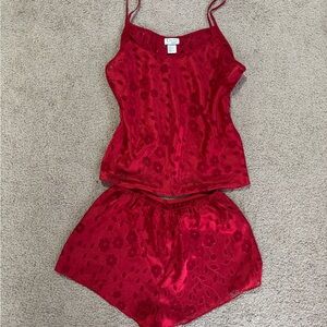 Vintage Red Cinema Exoile Pajama/Lingerie Set